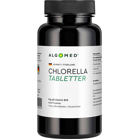 Algomed Chlorella tabletter | 334 tabletter fra Mecindo.dk på Mecindo.dk