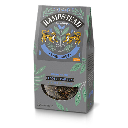 Hampstead Tea Earl Grey Te Løsvaegt Økologisk Demeter | 100 gr fra Hampstead Tea på Mecindo.dk