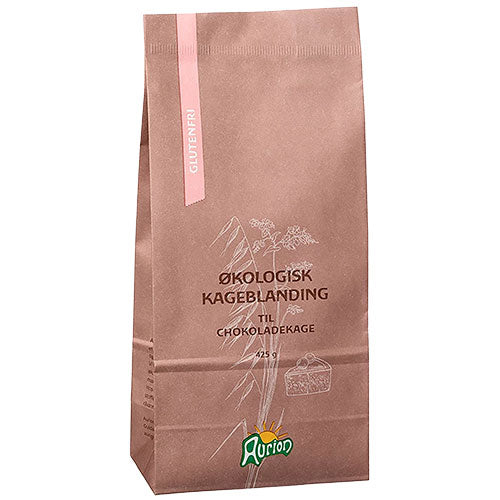 Aurion Chokoladekageblanding Økologisk | 425 gr fra Aurion på Mecindo.dk