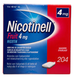 Nicotinell Fruit 4mg, 204 stk.