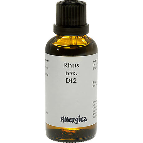 Allergica Rhus Tox D12 | 50 ml fra Allergica på Mecindo.dk