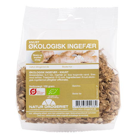 Natur-Drogeriet Ingefaer Knust Økologisk | 100 gr fra Natur-Drogeriet på Mecindo.dk