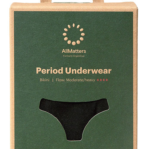 AllMatters Bikini Underwear Moderate/heavy | Str. S fra AllMatters på Mecindo.dk
