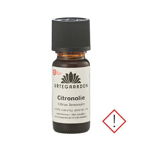 Urtegaarden Citronolie Økologisk | 30 ml fra Urtegaarden på Mecindo.dk