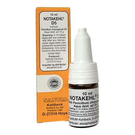 Sanum Notakehl Dråber D5 | 10 ml fra Sanum på Mecindo.dk
