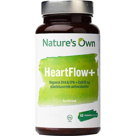 Natures Own HeartFlow+ | 60 kapsler fra Natures Own på Mecindo.dk