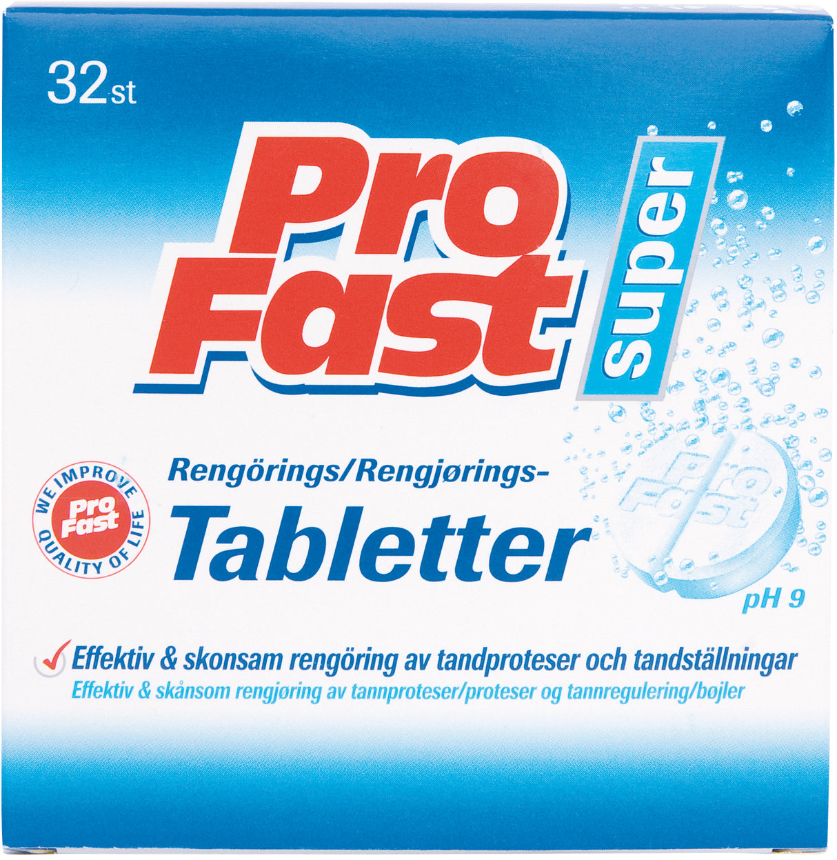 Ekulf Profast Rengøringstabletter | 32 Tabl. fra Ekulf på Mecindo.dk