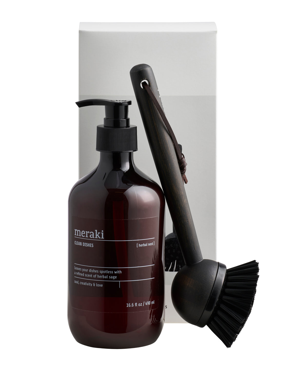 Meraki Gaveaeske Herbal Nest Dish Wash Essentials Hvid fra Meraki på Mecindo.dk