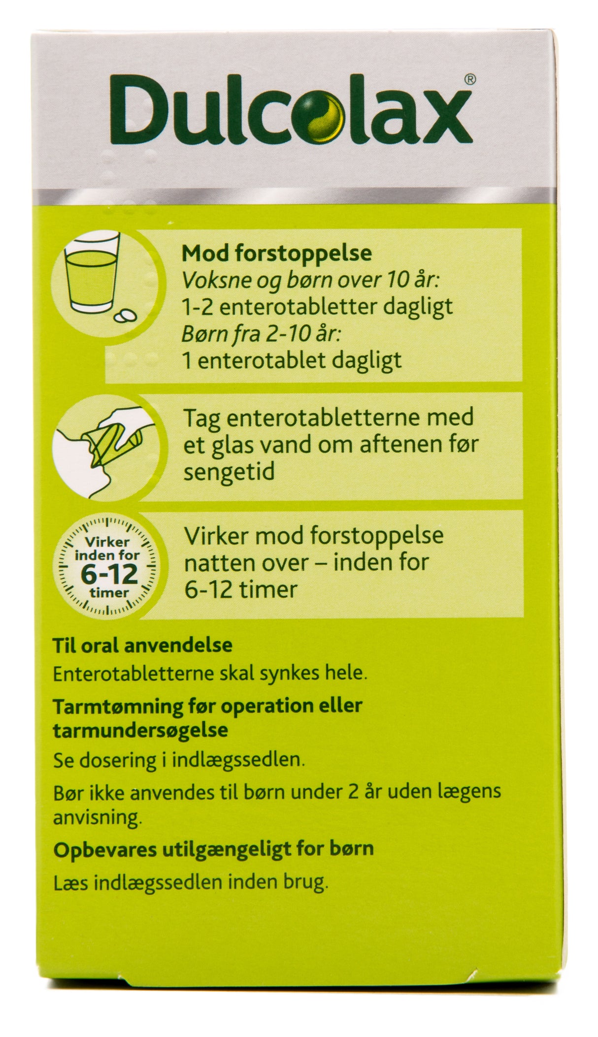 Dulcolax Enterotabletter | 200 Tabl. fra Dulcolax på Mecindo.dk
