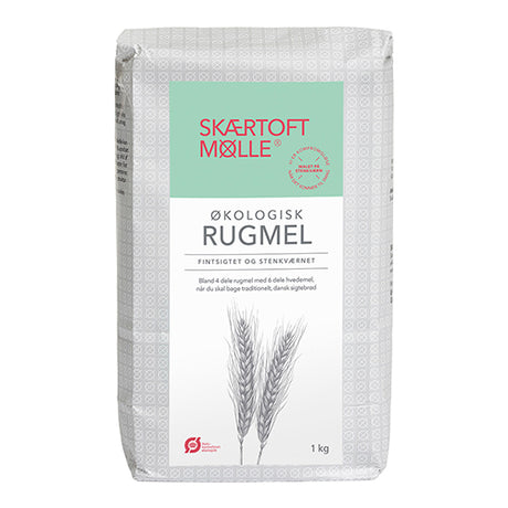 Skaertoft mølle Rugmel Fint Sigtet Økologisk | 1 kg fra Skaertoft mølle på Mecindo.dk