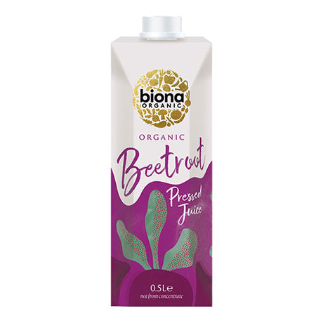 Biona Organic Rødbedejuice Økologisk | 500 ml fra Biona Organic på Mecindo.dk