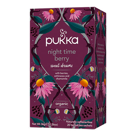 Pukka Night Time Berry Te Økologisk | 20 br fra Pukka på Mecindo.dk