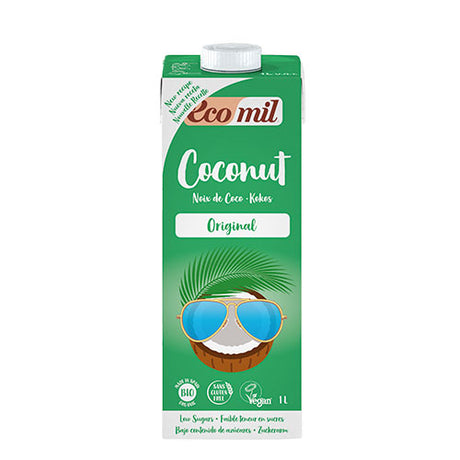 Ecomil Kokos Maelk M. Agave Økologisk | 1 ltr fra Ecomil på Mecindo.dk