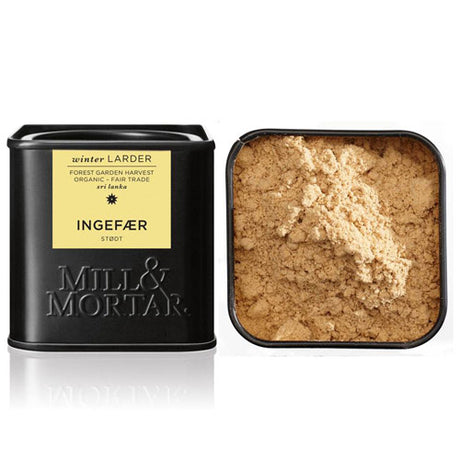 Mill & Mortar Ingefaer Stødt Økologisk | 50 gr fra Mill & Mortar på Mecindo.dk