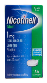 Nicotinell Mint 1 mg, 36 sugetabletter fra Nicotinell på Mecindo.dk