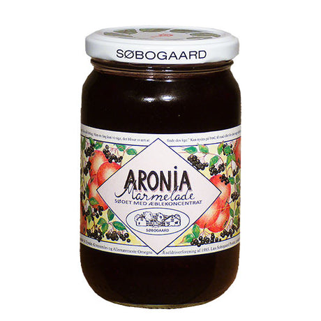 Søbogaard Aronia Marmelade Ø | 390 gr fra Søbogaard på Mecindo.dk