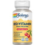 Solaray B12 Vitamin med Folsyre | 90 Tabletter