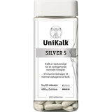 Unikalk Unikalk Silver 5 | 180 TAB fra Unikalk på Mecindo.dk