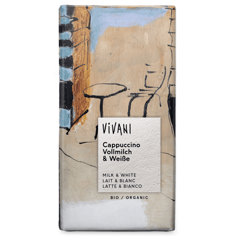Vivani Cappuchino Chokolade Økologisk | 100 g