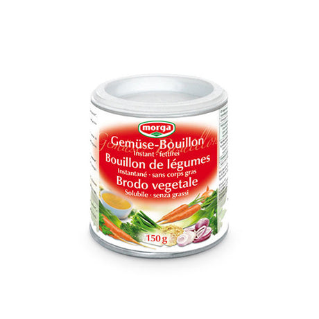 Morga Bouillon Pulver Fedtfri Økologisk | 150 gr fra Morga på Mecindo.dk