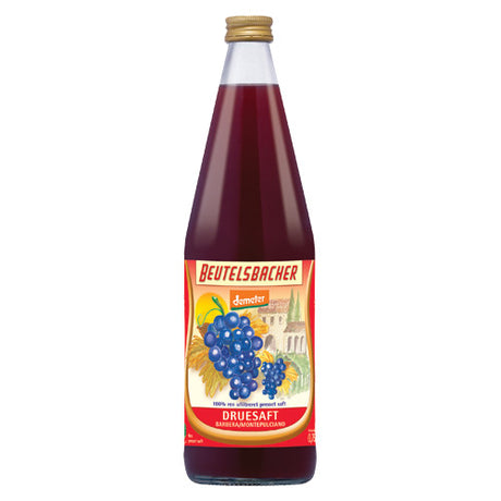Beutelsbacher Druesaft Økologisk Demeter | 750 ml fra Beutelsbacher på Mecindo.dk