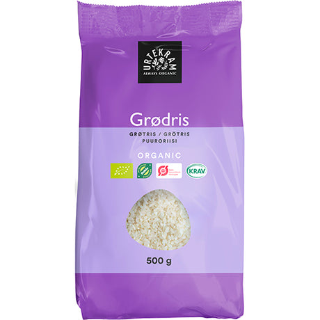 Urtekram Grødris Hvide Økologisk | 500 gr fra Urtekram på Mecindo.dk