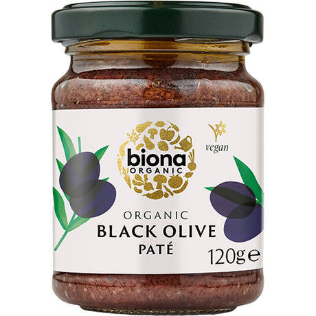 Biona Organic Sort Oliven Tapenade/paté Økologisk | 120 gr fra Biona Organic på Mecindo.dk