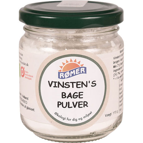 Rømer Bagepulver Vinsten Økologisk | 115 gr fra Rømer på Mecindo.dk