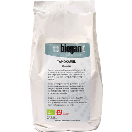 Biogan Tapioka Stivelse Økologisk | 500 gr fra Biogan på Mecindo.dk