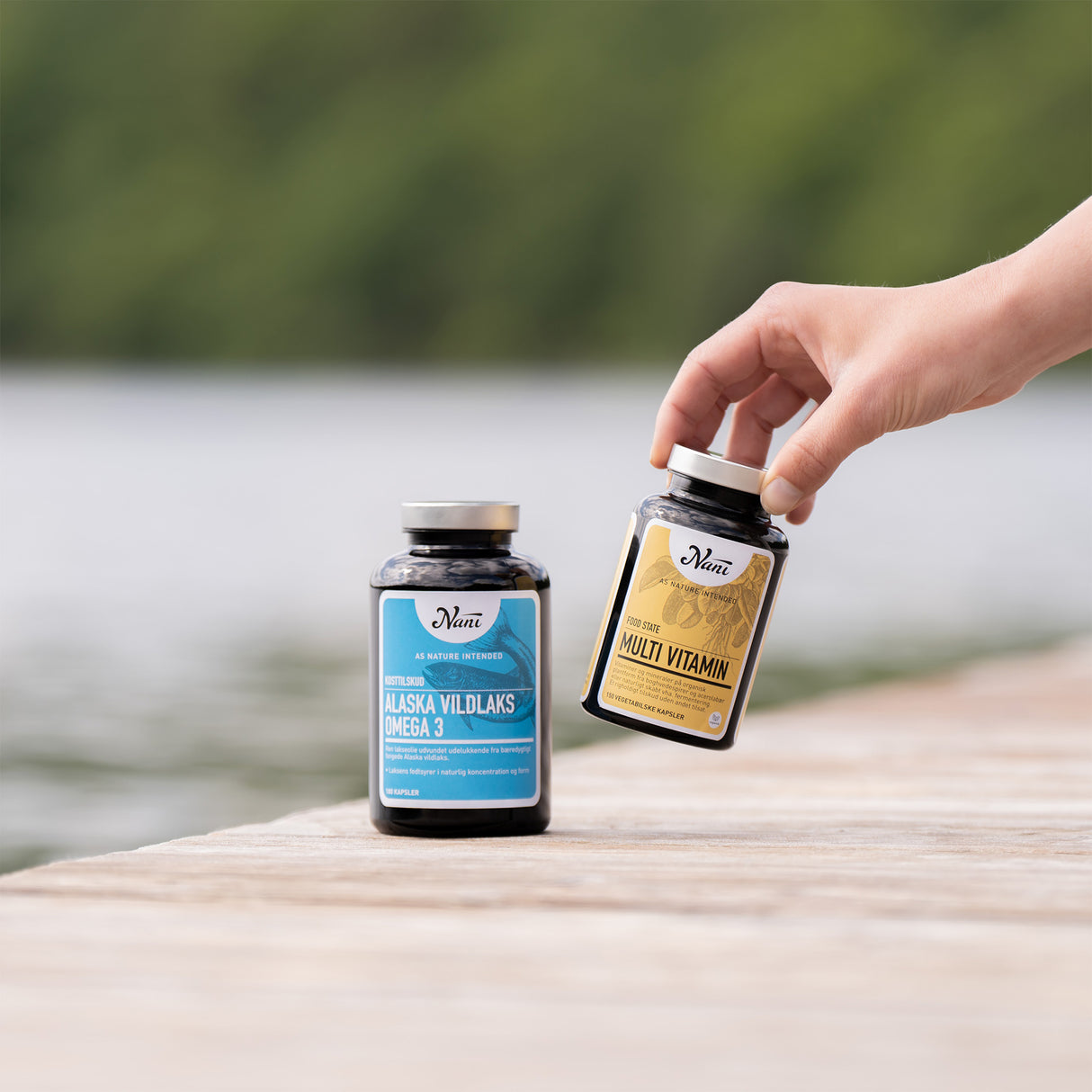 Nani Alaska Vildlaks Omega 3 | 180 kapsler fra Nani på Mecindo.dk