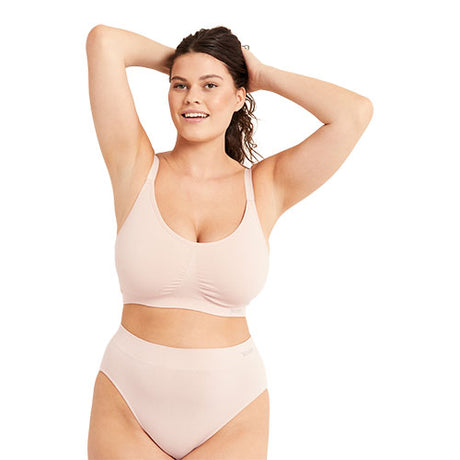 Boody Full Bust Wireless Bra Nude | Str. 2xl fra Boody på Mecindo.dk