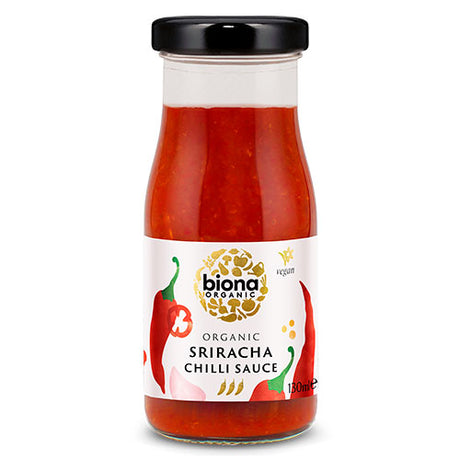 Biona Organic Sriracha Chilisauce Økologisk | 130 ml fra Biona Organic på Mecindo.dk