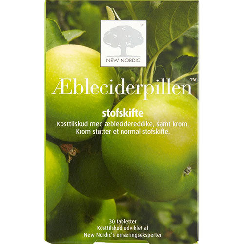 New Nordic AEbleciderpillen | 30 Tabl. fra New Nordic på Mecindo.dk
