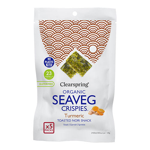 Clearspring Tang Chips Økologisk (20 gr) | Gurkemeje Multi fra Clearspring på Mecindo.dk