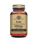 Solgar Nac (N-acetyl Cysteine) 600 Mg | 60 kapsler fra Solgar på Mecindo.dk