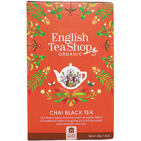 English Tea Shop Chai Black Tea Økologisk | 20 br