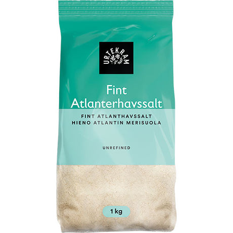 Urtekram Havsalt Fint Atlantisk | 1 kg fra Urtekram på Mecindo.dk