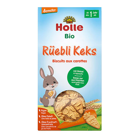 Holle Rüebli Keks Ø, Demeter | 125 gr fra Holle på Mecindo.dk