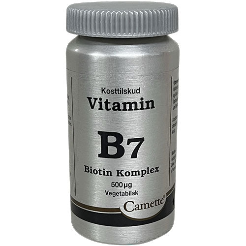 Camette Biotin Komplex Med Zink Og Agerpadderok | 90 Tabl. fra Camette på Mecindo.dk