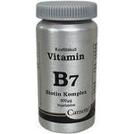 Camette Biotin Komplex Med Zink Og Agerpadderok | 90 Tabl.