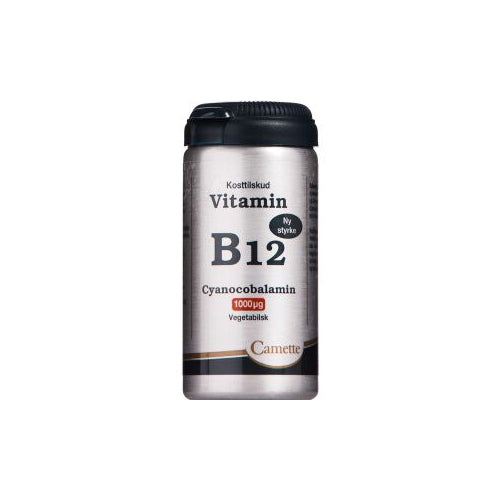 Camette Vitamin B12 | 90 Tabl. fra Camette på Mecindo.dk