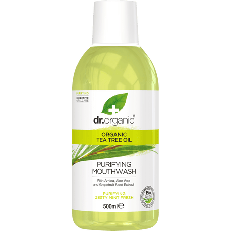 Dr. Organic Tea Tree Mundskyl | 500 ml