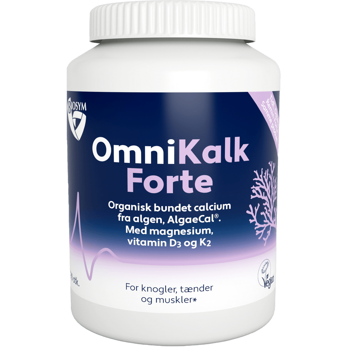 Biosym Omnikalk Forte | 90 kapsler