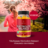 VitaYummy Electrolyte Balance (Salted Lemon) | 60 Vingummi fra VitaYummy på Mecindo.dk