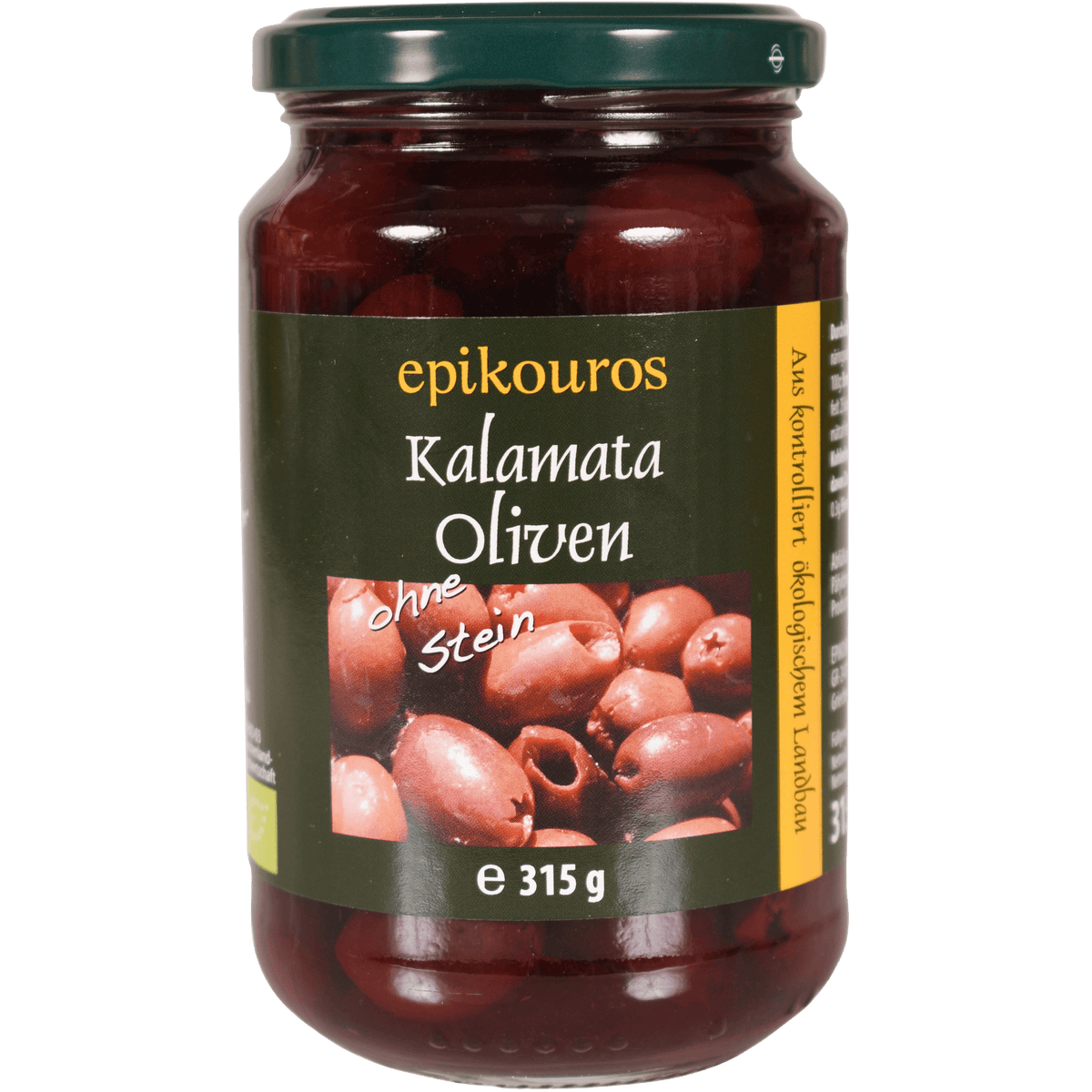 Rømer Oliven Kalamata U. Sten Økologisk | 315 g