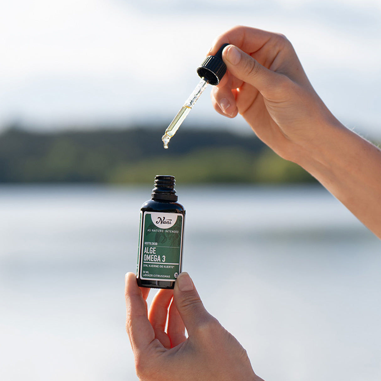 Nani Alge Omega 3 Dråber Med Citrussmag | 50 ml fra Nani på Mecindo.dk