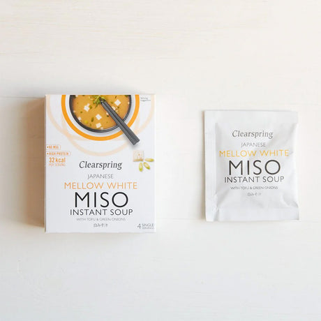Clearspring Hvid Miso Soup M. Tofu | 40 gr fra Clearspring på Mecindo.dk