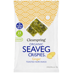 Clearspring Tang Chips Økologisk (4 gr) | Ingefær Seaveg Crispies