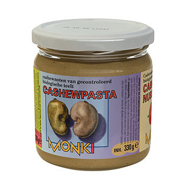 Monki Cashewnøddesmør Økologisk | 330 gr fra Monki på Mecindo.dk