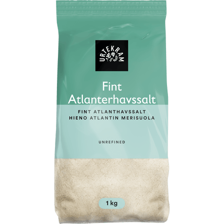 Urtekram Havsalt Fint Atlantisk | 1 kg fra Urtekram på Mecindo.dk
